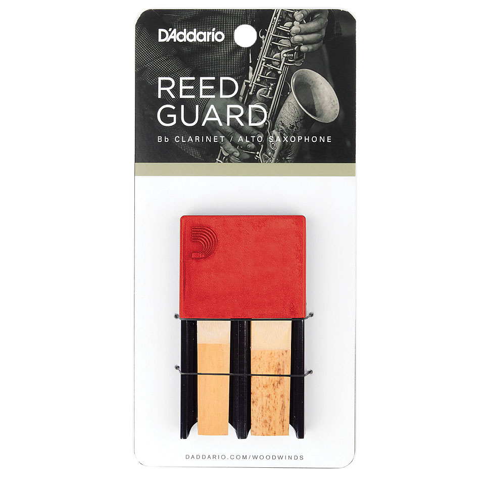 D&#39;Addario Small Reed Guard Red Blattetui von Daddario