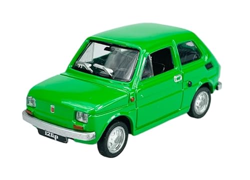 Daffi FIAT 126 126p Maluch 1:43 Polish Classic Car 7cm Grun Neu im Kasten Die Cast Metall Model von Daffi