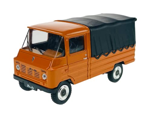 Daffi Żuk Zuk 1:43 Polish Classic Car 10cm Braun Neu im Karton Die Cast Metallmodel von Daffi