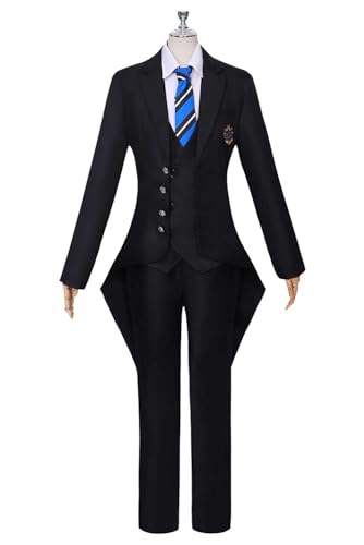 Daiendi Ciel Phantomhive Cosplay Kostüm Butler Public School Arc Costume Outfits Uniform Erwachsene Karnival Halloween L von Daiendi