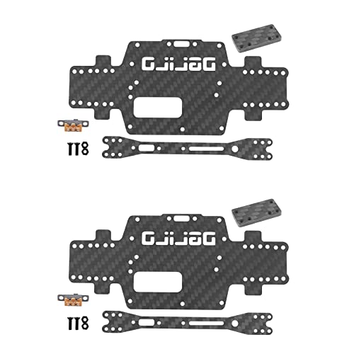 Daijianbin 2X für K969 K979 K989 K999 P929 P939 1:28 Verbesserte Kohlefaser Chassis Auto Boden Low Body Shell von Daijianbin