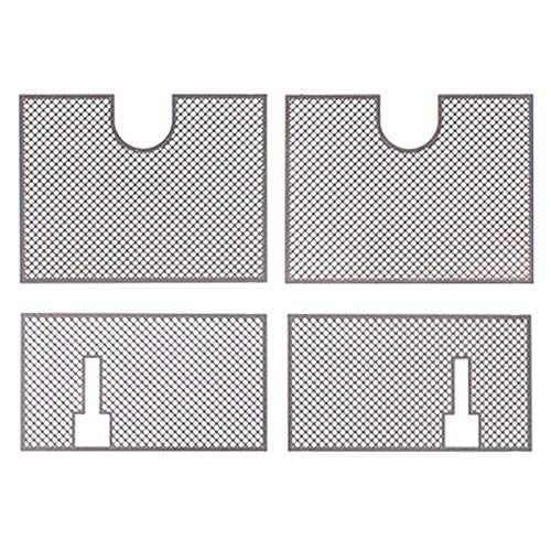 Daijianbin Dekoration Metall Schutz Netz Gepanzerte Metall Schutz Platte für 1/16 Lange Deutsche 3818 RC Upgrade Teile von Daijianbin