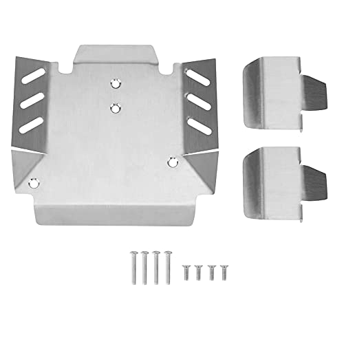 Daijianbin Rostfreier Stahl Metall Chassis RüStung Achs Schutz Schleudern Unterfahrschutz für AXIAL RBX10 Ryft 1/10 RC Crawler Auto Upgrade Teile von Daijianbin