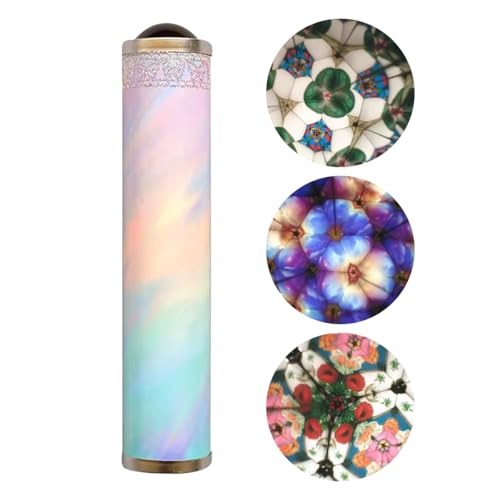 Daity Kaleidoskop Erwachsene hochwertig Polygonales Echte Szene Kaleidoskope Nostalgisches Geschenk für Erwachsene Kinder von Daity