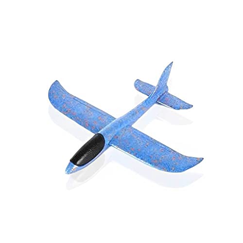 Dajidafu 48 cm EPP Handwurf Flugzeugstart Kinder Doppelloch Leitwerk Werfen Soaring Party Supplies Jungen Mädchen Kind Spielzeug von Dajidafu