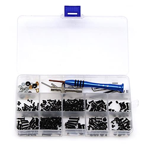 Dajidafu Tragbares Muttern Kit Moderne Hardware Befestigungselemente All in One Schrauben Box Set Metallreparaturwerkzeug Zubehörteile Gadget Werkzeuge von Dajidafu