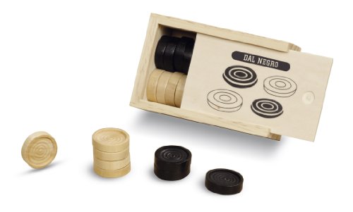 Dal Negro 02690 Dal Negro-02690 Set Wooden Checkers in Gift Box von Dal Negro