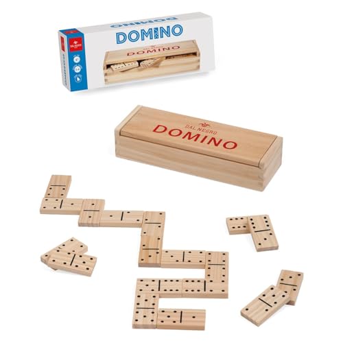 Dal Negro Domino Holz mit Box (28 Stück) - Innovativ - 3+ von Dal Negro