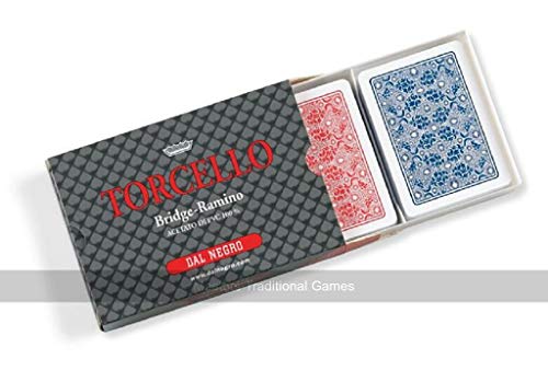 Dal Negro Torcello Bridge-Ramino Playing Cards - 100% PVC, 2 Decks von Dal Negro