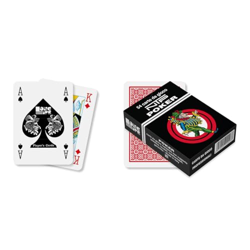 Dal Carte DA GIOCO Poker Rosso NTP von Dal Negro