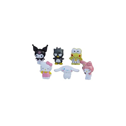 Damoff Kuromi Deko Geburtstag Kuromi Kuchentopper Figuren My Melody Actionfiguren Spielzeug Sanrio Geburtstag Figuren Kuromi Ornamente Figuren My Melody Auto Deko Figuren Sanrio Geburtstags Figuren von Damoff