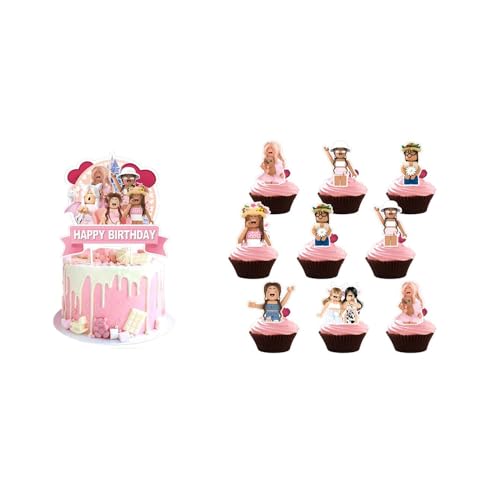 Kindergeburtstag Deko Party Deko Geburtstag Geburtstag Deko Kuchen Deko Geburtstag Tortendeko Geburtstag Kuchentopper Geburtstag Kuchen Topper von Damoff