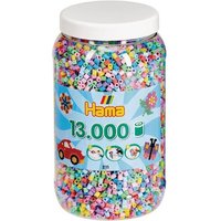 Hama Bügelperlen Pastell-Mix 13000 Stück Hama Bügelperlen Pastell-Mix 13000 Stück von Dan Import