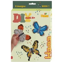 Hama Bügelperlen Starter-Set midi Schmetterlinge 2000 Teile Hama Bügelperlen Starter-Set midi Schmetterlinge 2000 Teile von Dan Import