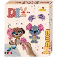 Hama Bügelperlen midi Tiersalon 2500 Stück von Dan Import