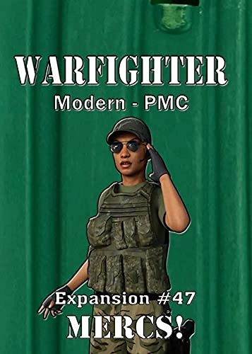 Dan Verssen Games Warfighter SWarfighter: Modern PMC Erweiterung #47, Mercs! für DVG PMC Brettspiel von Dan Verssen Games