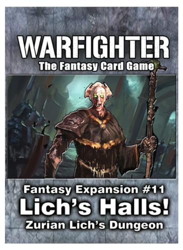 Dan Verssen Games Warfighter: Fantasy Expansion #11 - Lich's Halls Kartendeck-Spiel-Zubehör von Dan Verssen Games