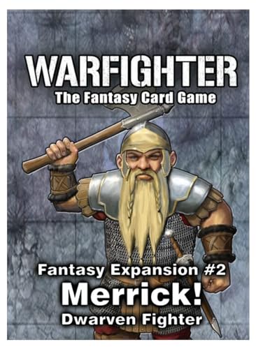 Dan Verssen Games Warfighter: Fantasy Expansion #2 - Merrick: Dwarven Fighter Card Deck Game Accessory von Dan Verssen Games