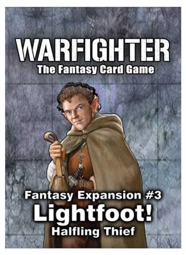 Dan Verssen Games Warfighter: Fantasy Expansion #3 - Lightfoot: Halfling Thief Kartendeck-Spiel-Zubehör von Dan Verssen Games