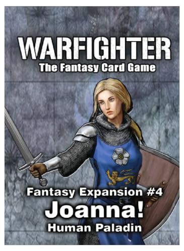 Dan Verssen Games Warfighter: Fantasy Expansion #4 - Joanna: Human Paladin Card Deck Game Accessory von Dan Verssen Games