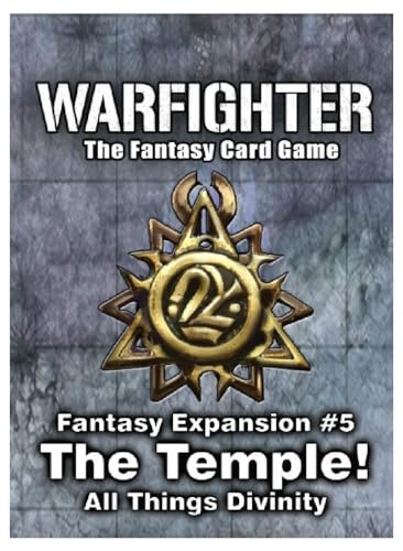 Dan Verssen Games Warfighter: Fantasy Expansion #5 - The Temple Card Deck Game Accessory von Dan Verssen Games