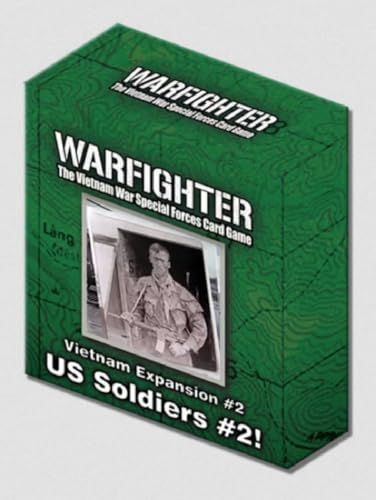 Dan Verssen Games Warfighter: Vietnam Expansion #2 - US Soldiers #2 Card Deck Game Accessory von Dan Verssen Games