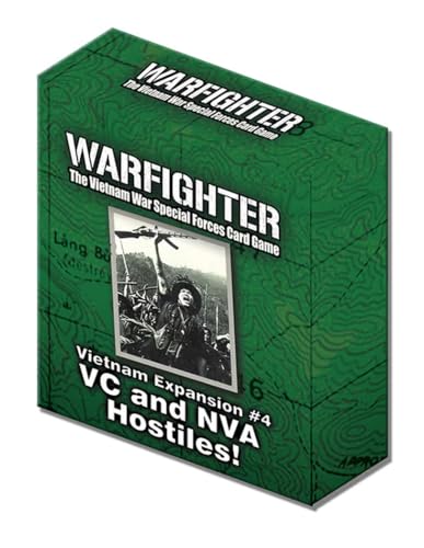 Dan Verssen Games Warfighter: Vietnam Expansion #4 - VC and NVA Hostiles Card Deck Game Accessory von Dan Verssen Games