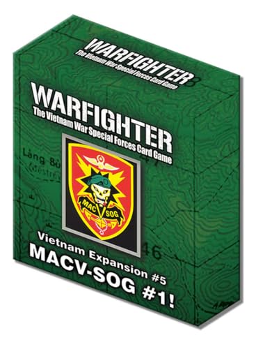 Dan Verssen Games Warfighter: Vietnam Expansion #5 - MACV-SOG #1 Card Deck Game Accessory von Dan Verssen Games