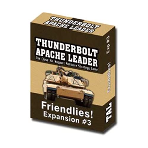 Solitaire Wargame Thunderbolt Apache Leader: Friendlies Expansion von Dan Verssen Games