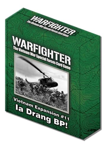 Warfighter: Vietnam Expansion #11 - Ia Drang Battle Pack Card Deck Game Accessory von Dan Verssen Games