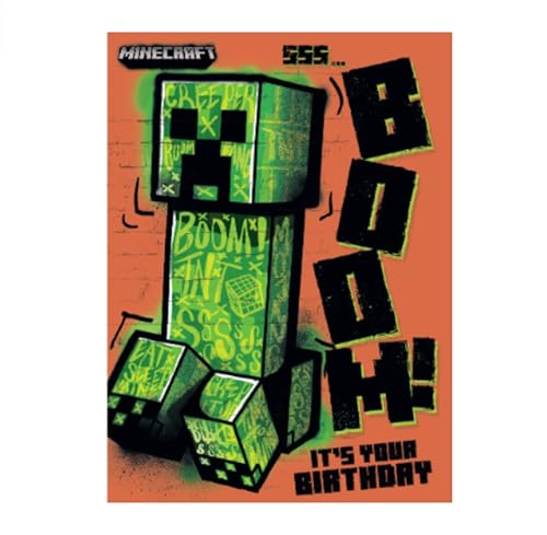 Danilo Promotions LTD Minecraft Geburtstagskarte Danilo Promotions LTD Minecraft Geburtstagskarte von Danilo Promotions LTD