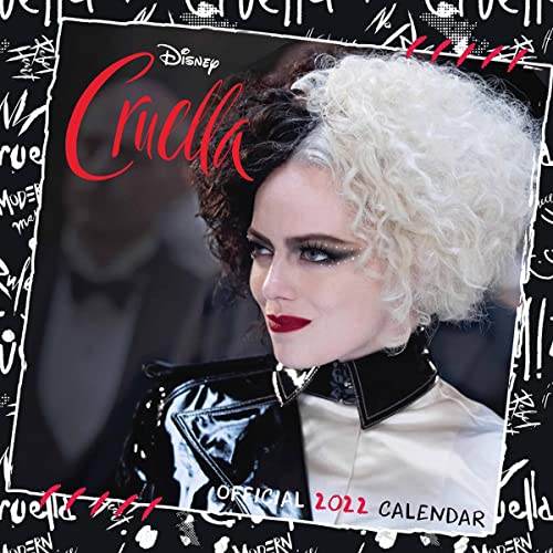 Official Disney Cruella 2022 Calendar - Month To View Square Wall Calendar (The Official Disney Cruella Square Calendar 2022) von Danilo Promotions LTD