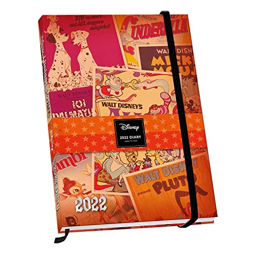 Official Disney Vintage Posters 2022 Diary - Week To View A5 Size Diary (The Official Disney Vintage Diary 2022) von Danilo Promotions LTD