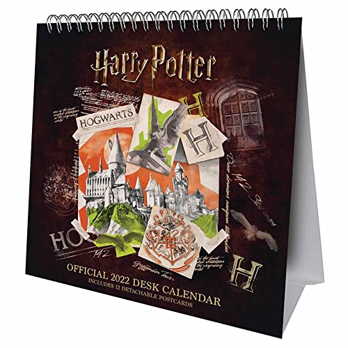 Official Harry Potter 2022 Desk Calendar - Month To View Desk CalendarPost Card (The Official Harry Potter Desk Post Card Calendar) von Danilo Promotions LTD