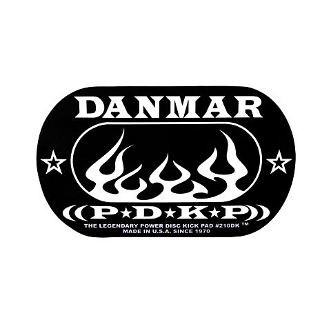 Danmar Flame Patch for Double Pedal Fellzubehör von Danmar