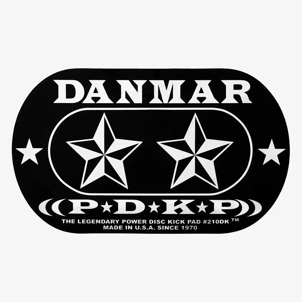 Danmar Stars Patch for Double Pedal Fellzubehör von Danmar