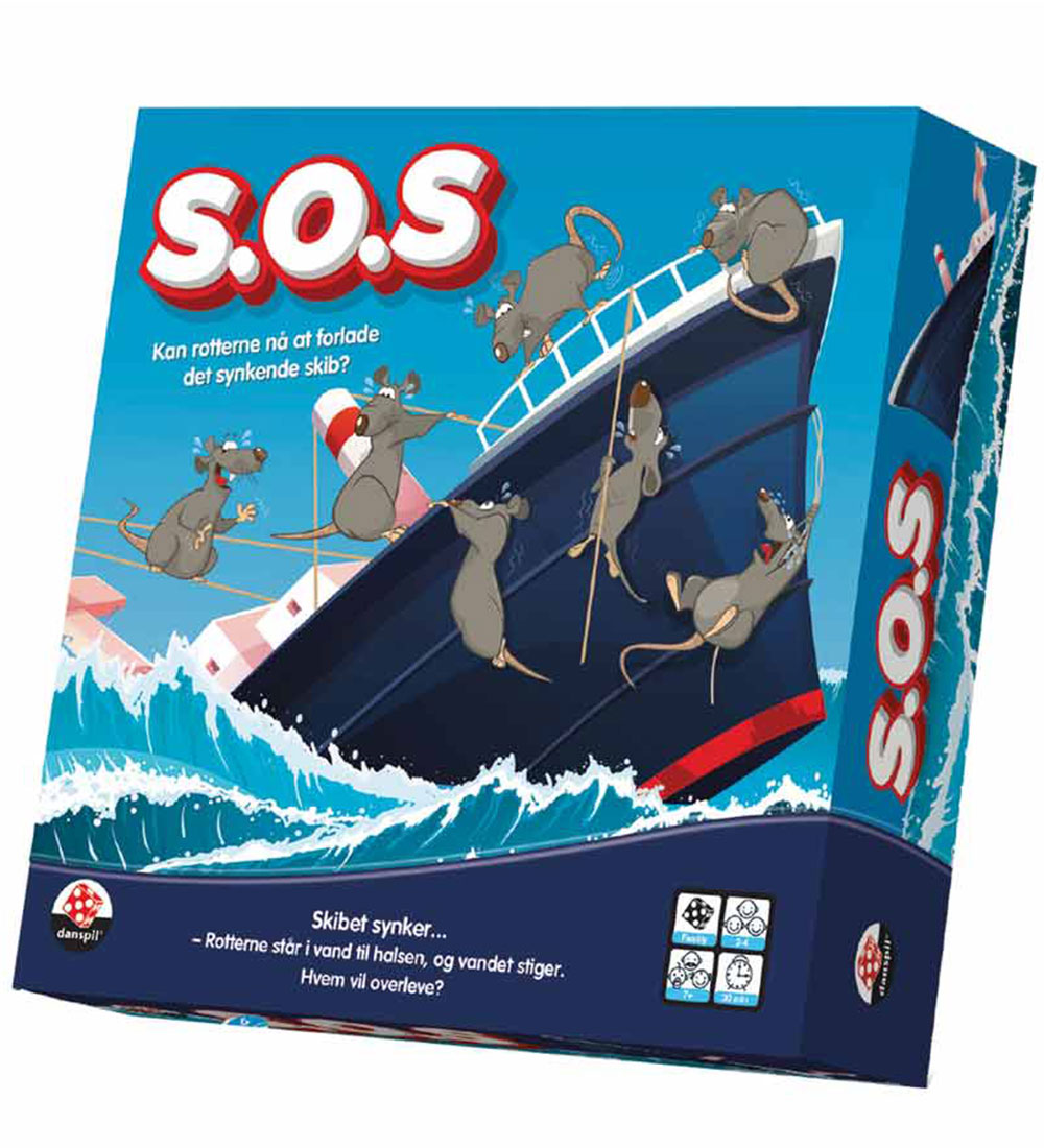 Danspil Brettspiel - S.O.S - Danspil - One Size - Brettspiele Danspil Brettspiel - S.O.S - Danspil - One Size - Brettspiele von Danspil