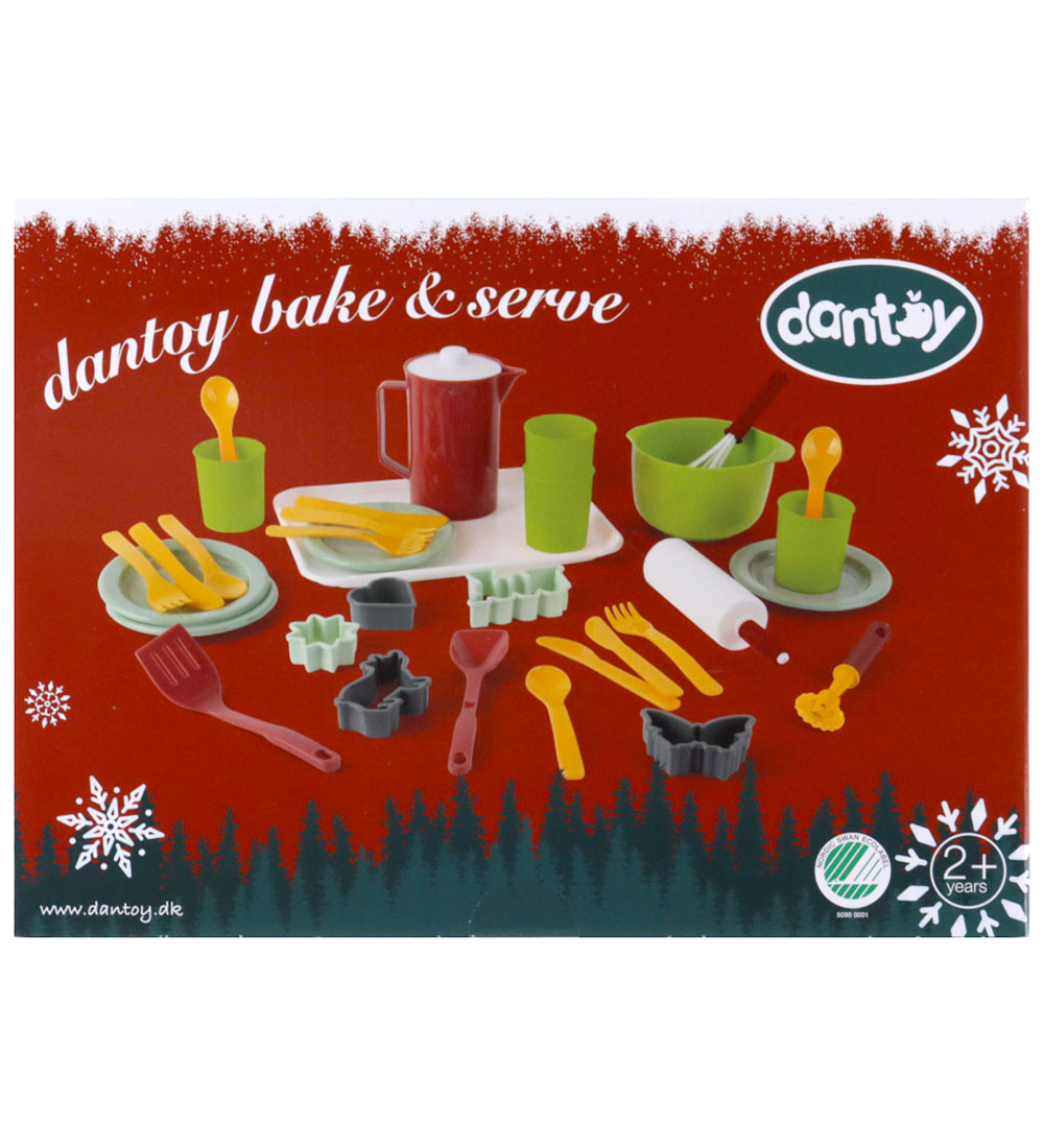 Dantoy Back- und Servierset - Weihnachten - 35 Teile - Dantoy - One Size - Spiellebensmittel Dantoy Back- und Servierset - Weihnachten - 35 Teile - Dantoy - One Size - Spiellebensmittel von Dantoy