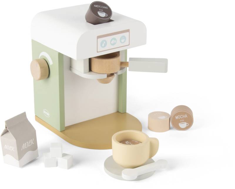 Dantoy Kaffeemaschine Holz XL Geschenkbox von Dantoy