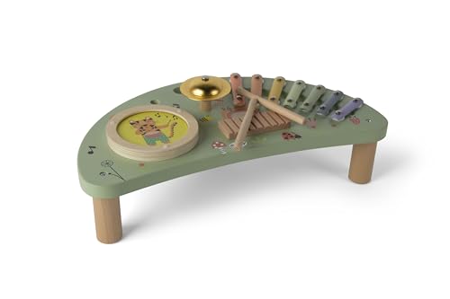 Dantoy - Musikstation Kinder Holz - Rollenspiel - Holzspielzeug - mit Zubehör - 3+ Jahre von Dantoy