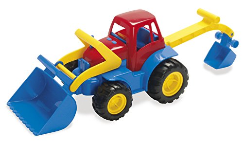 Dantoy Tractor with Front Loader and Rubber Wheels, Made in Denmark von Dantoy