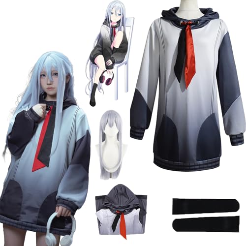 Daotutu Kanade Yoisaki Project Sekai Colourful Stage Cosplay Perücke Kostüm Outfit für Frauen Mädchen Anime Charakter Schwarz Jacke Uniform Komplettes Set Halloween Karneval Party Dress Up Anzug (S) von Daotutu