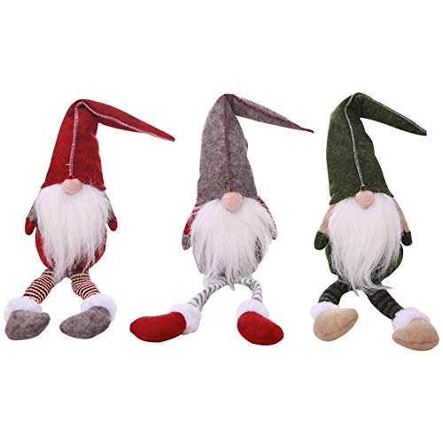 Dariokki 3Pcs Weihnachten! 3Pcs Lustige Weihnachten Puppen Kinder Geschenk F¨¹R Wohnkultur Weihnachtsfeier Dekorationen von Dariokki