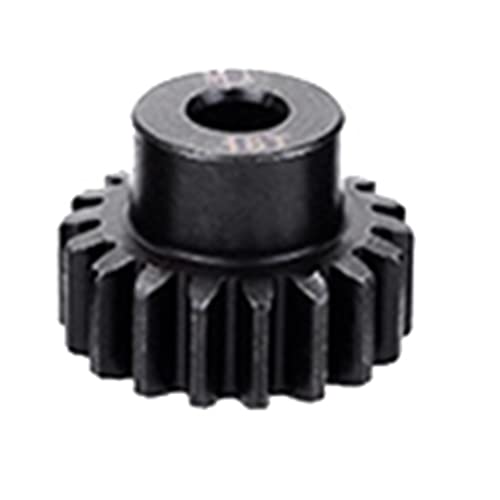 Dariokki M1 5Mm 18T Schwarzes Stahlmetall Pinion Motor Gear f¨¹r 1/10 Rc Model Car von Dariokki