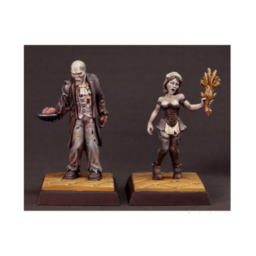 Barglemore und Camille Zombie Hotel Miniatur-Figur, 25 mm, heldenhafte Skala Dark Heaven Legends von Dark Heaven Legends