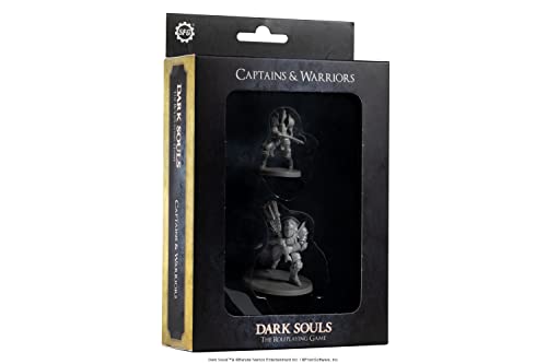 Steamforged Games Dark Souls The Role Playing Game: Captains & Warriors Miniatures & Statistikkarten von Steamforged Games