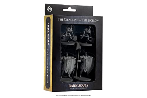 Dark Souls The Role Playing Game: The Steadfast & The Hollow Miniatures & Stat Cards von Steamforged Games