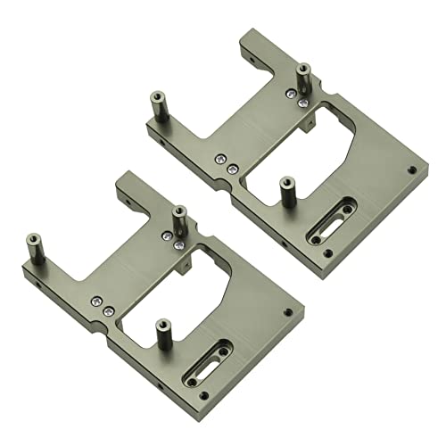 Darmlly 2X Rc Auto Metall Lenkung Servo Warenhaus Feste Halterung für B14 B24 C14 C24 Q65 Mn D90 D99S Mn45, von Darmlly