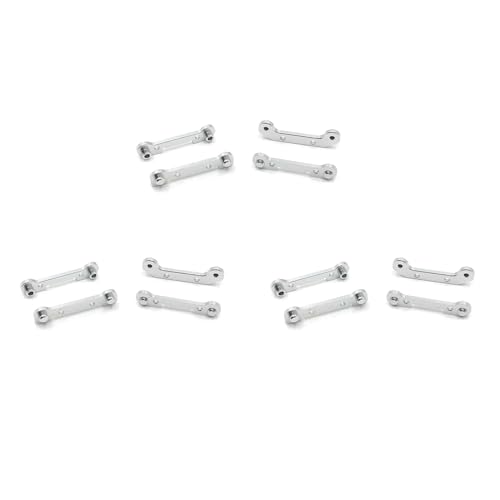 Darmlly 3X VerstäRkungs Satz für Schwenk Arm Vorne und Hinten mit Metall Wellen HüLse für 144001 124019 124018 RC Auto Upgrade Teile, D von Darmlly