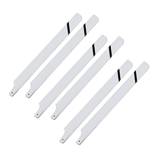 Darmlly 6X Fiberglas 600mm Hauptblätter für Align Trex 600 RC Hubschrauber UK Stock 77OD von Darmlly